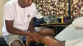 I feel the swing house massage in Rio de Janeiro on that couple