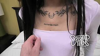 wanna see this tall skinny 18-year-old exotic babe suck a hard cock?