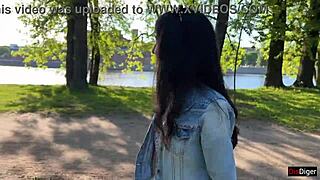 Girlfriend Screams with Orgasms in Public Park via Toy Control