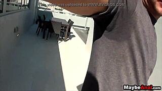 Amateur Brunette Has First Anal Adventure!