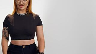 Watch a detailed close-up of redhead PAWG Emma Magnolia masturbating to orgasm in this full solo scene.