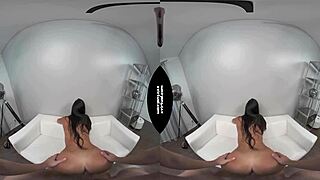 Super Hot Czech Girl Bent Over for Doggystyle Fucking in VR Casting