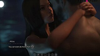 In the seven realms atlas, leyala gets fucked in the swimming pool with blowjob and pussy licking on the floor