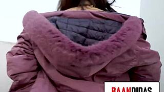 maryam hot, a stunning milf, caught on public streets