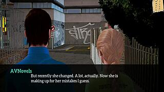 Blonde anime girl gets her ass pounded in family hentai.