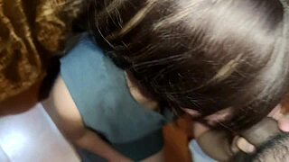 hey, for the job interview, let's do shaved oral and moaning until creampie