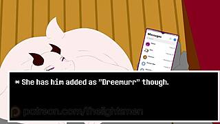 Toriel springs to life in vibrant cartoon animation