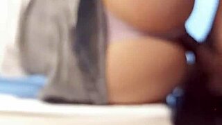 Young Latina Student Feels Intense Pleasure As Skirt Is Lifted And Creampied