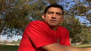 Damn! Rich cuckold watches busty wife Persia Monir get bent over hard