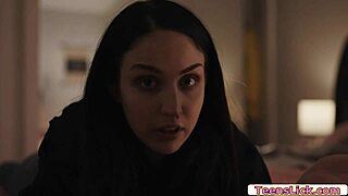 Jade Surprised by Reagan's Pussy Licking in Lesbian Encounter