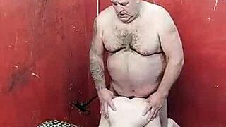 The big guy always gives his stepdaughter hot milk deep inside