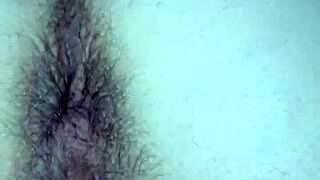 Watch her shaved pussy cum from masturbation?