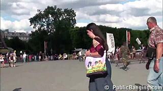 A risky threesome unfolds under the Eiffel Tower in Paris.