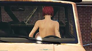 Gta V Porn: Detailed POV Blowjob and Sex with Lonely Ass Character