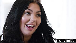 Thick Australian Hottie Holly Day Gets Her Pussy Pleased by Stud