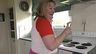 Trashy NZ milf slut gets birthday anal creampie from her master before sucking him clean with sloppy passion