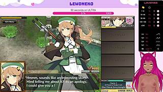 Vtuber Lewdneko Plays Evenicle Part 7 With Cute Anime Hentai Creampie Scenes