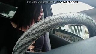 Brazilian Brunette Assfucks Anal Outdoor Public Retro