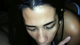 I deepthroat a massive cock until cumshot.