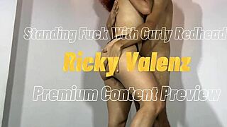 Standing Fuck With Canadian Redhead Slut - Ricky Valenz
