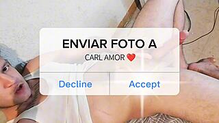 mexican gay guy fucks his boyfriend's ass hard and leaves it gaping