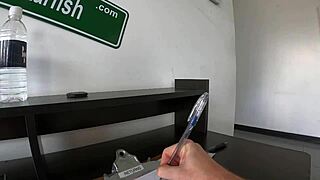 stepmom gives a unique math lesson by swallowing his load to boost his focus