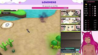 Vtuber Lewdneko Plays Evenicle Part 7 With Cute Anime Hentai Creampie Scenes