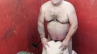 The big guy always gives his stepdaughter hot milk deep inside