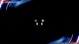 Chica dresses as Miku in anime cosplay hentai scene.