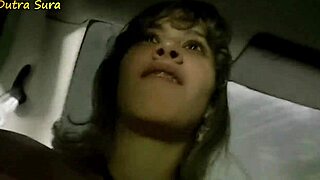 Young teen offers tight ass and blowjob to uber driver for payment.