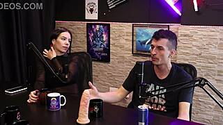 Pedro talks about Playboy and Santa Caliente as the hot black woman gets surprised by the top black guy's dick