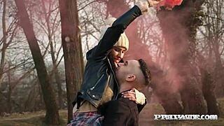 Wow! Horny Babe Alissa Bounty Rides Cock Reverse Cowgirl Style. Watch Her Take It Deep!