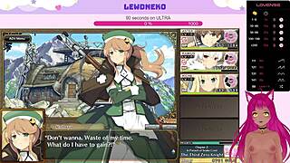 Vtuber Lewdneko Plays Evenicle Part 7 With Cute Anime Hentai Creampie Scenes