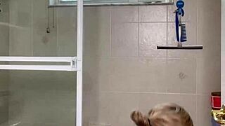 Luna Luxe Home from Gym, Showering Wet with Vibrator!