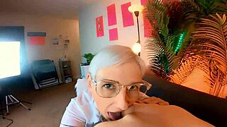 Stepsister Drenched in Cum After Intense Rimming with Skinny European Guy