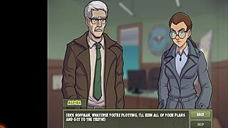 witch hunter p5 takes on magic monster with female scorpion body in epic clash