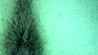 Watch her shaved pussy cum from masturbation?