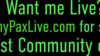 Cock craving Penny Pax drains big dick with Sarah Jessie