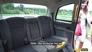 Hell yeah, fake taxi MILF needs hard vaginal pounding now!