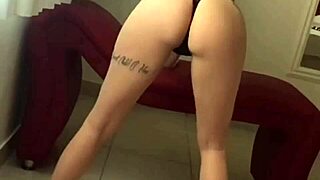 Djbrisa compilation features dancing twerk while naked