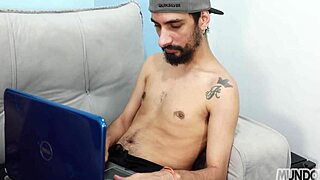 riding my friend's huge 23cm cock.