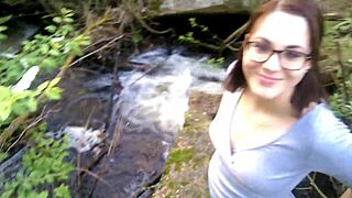 man, i got this wild public suck in the woods, so crazyy!