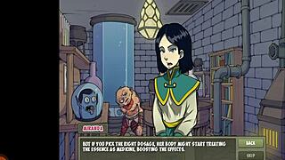 witch hunter p5 takes on magic monster with female scorpion body in epic clash