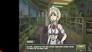 witch hunter p5 takes on magic monster with female scorpion body in epic clash