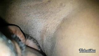 Finger Her Shy Black Pussy Now! She’s Begging for It This New Year!