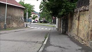 yo, check out alexis crystal banging on the street!