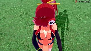 Yoko Littner Has Sex in Tengen Toppa Gurren Lagann POV Version on Sheer or Ptrn Fantasyking3
