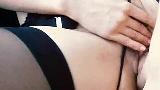 Curious girl ventures outdoors and gets bent over for a hard pounding in the open.