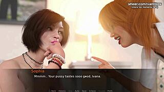 Betrayed Horny Lesbian Teens Finger Wet Pussies In Hentai Game 😈 Part 8