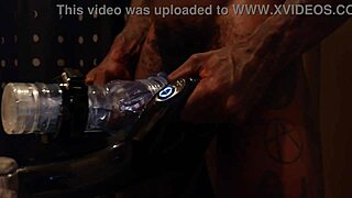 Hallelujah johnson uses universal launch and fleshlight for solo play.